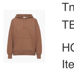 TNA Terry Fleece Boyfriend Hoodie